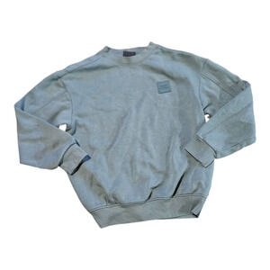 H&M XS Green Long Sleeve Pullover Sweater *flaw*